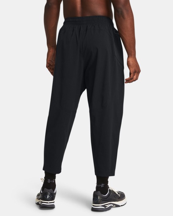 Men's UA Unstoppable Vent Crop Pants, Black, pdpMainDesktop image number 1